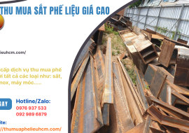 Thu Mua Sắt Nhà Xưởng Giá Cao Tại Hà Nội - Uy Tín, Nhanh Chóng