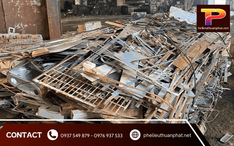 thu mua phế liệu sắt giá cao