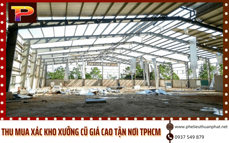thu mua xác nhà xưởng giá cao