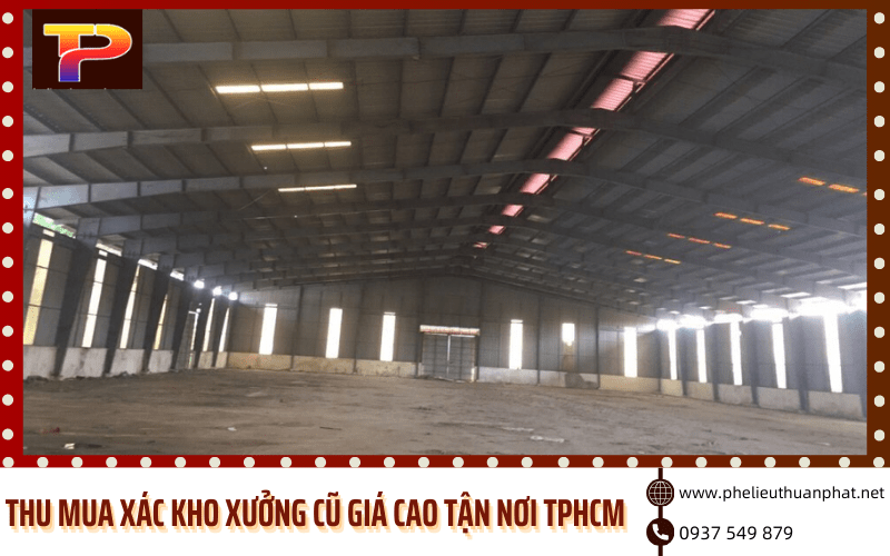 thu mua xác nhà xưởng giá cao