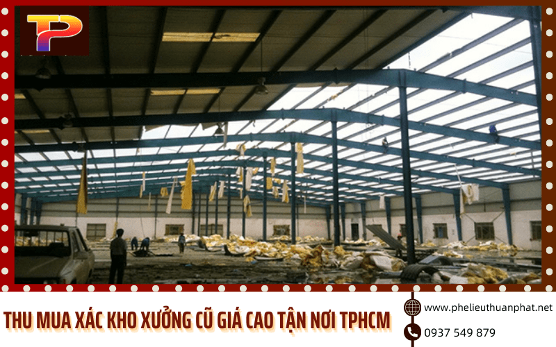thu mua xác nhà xưởng giá cao